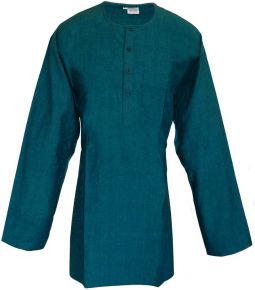 Bengali Kurta Teal Long Sleeve